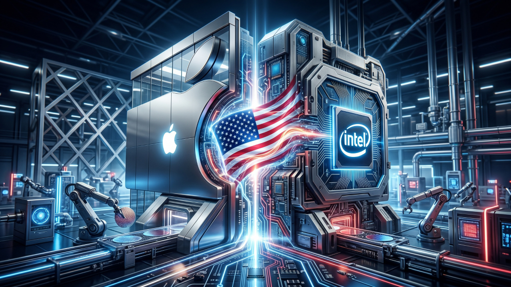 Apple fecha acordo com Intel para fabricar chips nos EUA