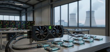 Falta de chips da Nvidia faz empresas de IA buscarem energia nuclear e aluguel de GPUs