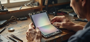 Apple publica manual de reparo do iPhone Duo dobrável