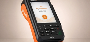 Rede integra IA generativa e comando de voz no terminal Laranjinha+